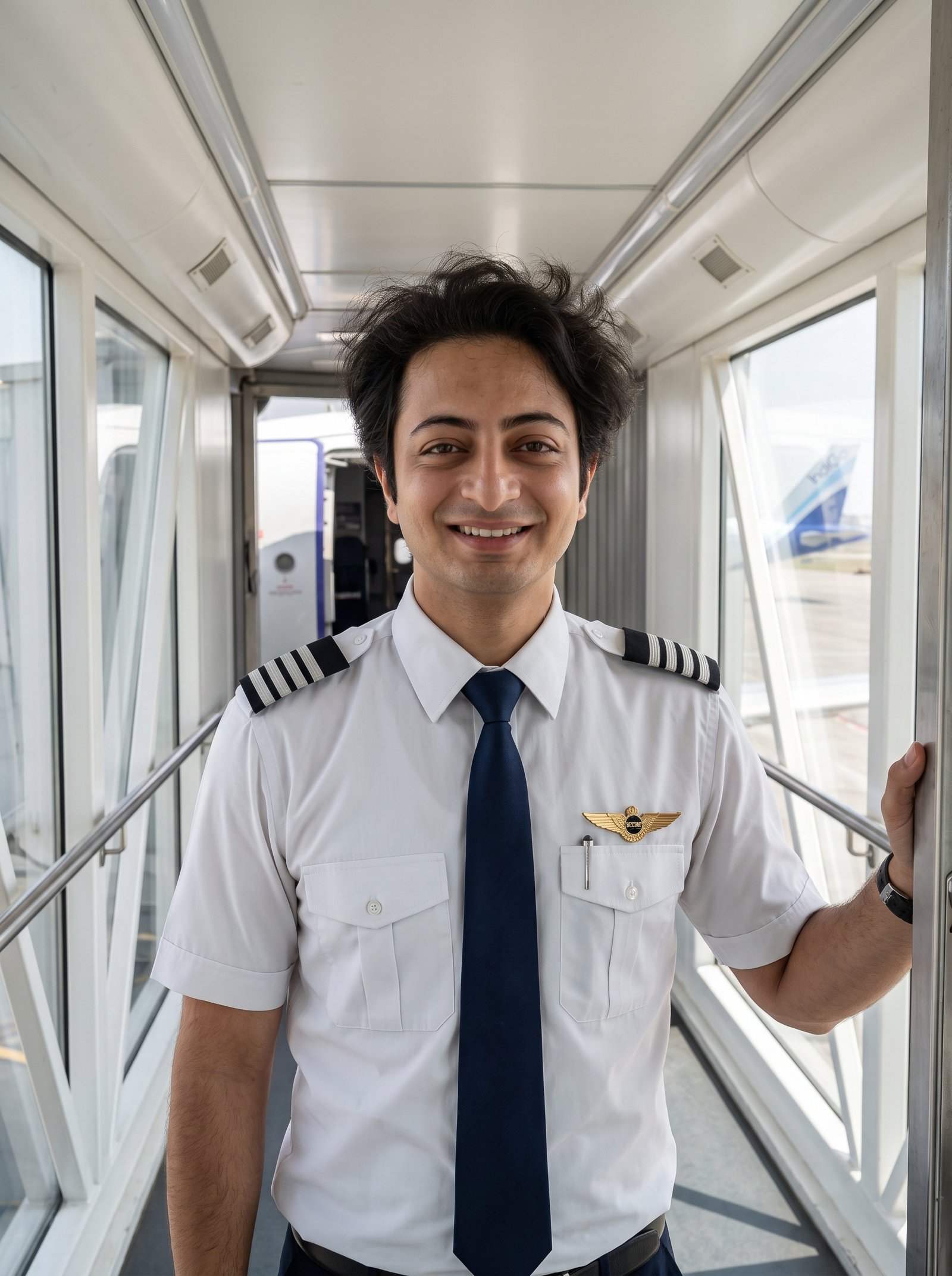Pilot style airport prompt example