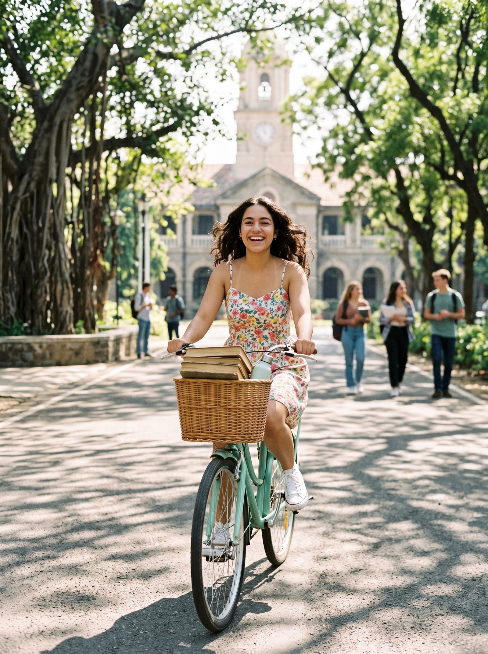 Cycle ride campus prompt example