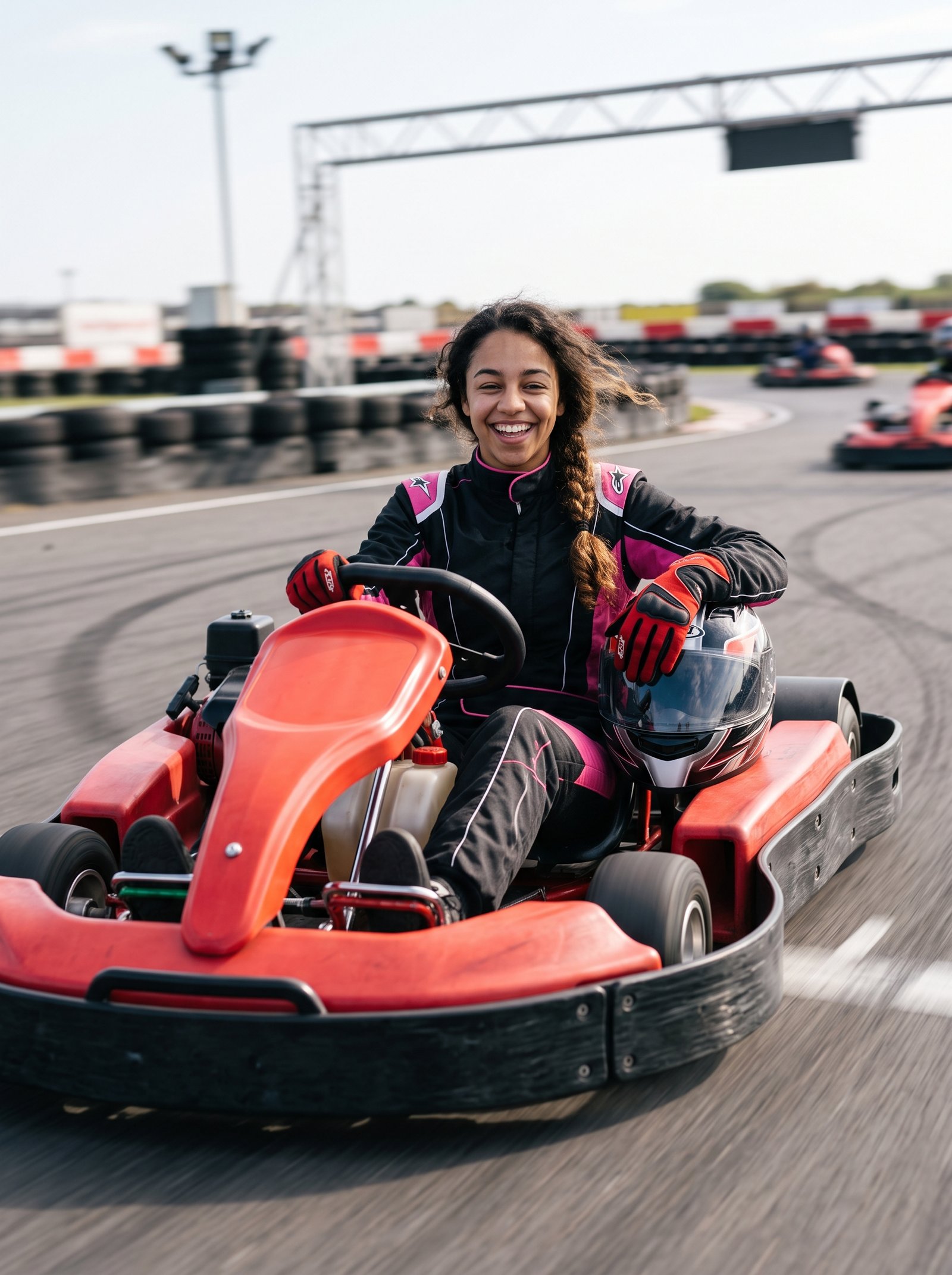 Go-kart action prompt example