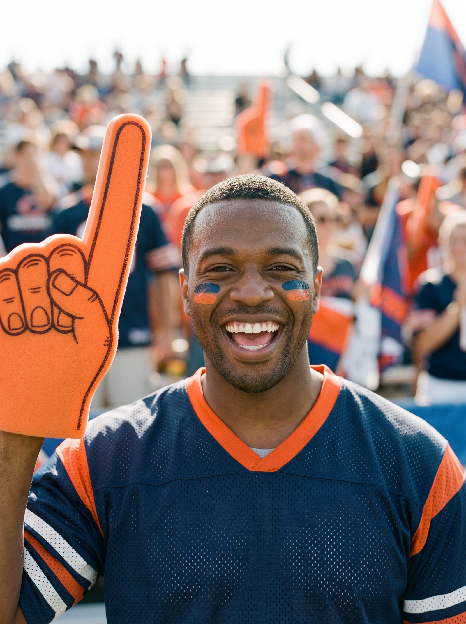 Jersey close-up tailgate prompt example