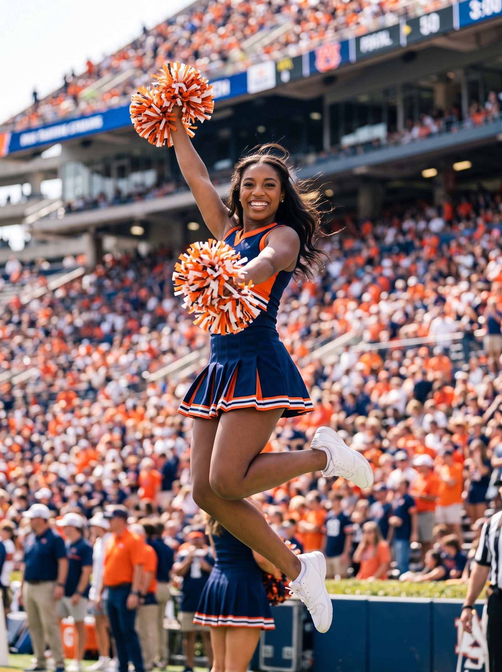 Cheer sideline tailgate prompt example